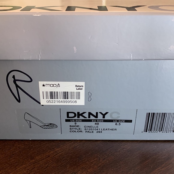 DKNYC Leather Peep Toe Heel - Picture 11 of 12